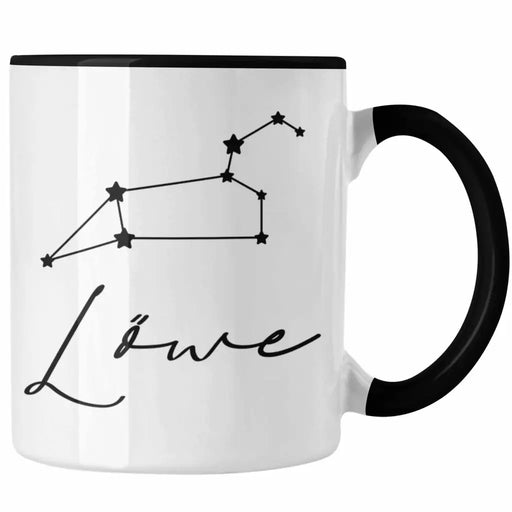 Löwe Sternzeichen Tasse Geschenk Horoskop Tierkreiszeichen Trendation
