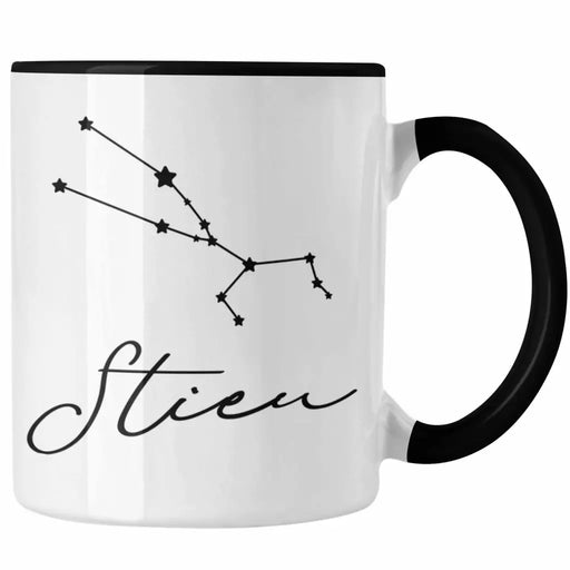 Stier Sternzeichen Tasse Geschenk Horoskop Tierkreiszeichen Trendation