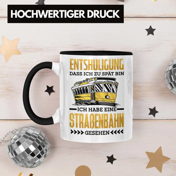 Straßenbahn Tasse Geschenk Spruch Lustig Ein Leben Ohne Straßenbahn