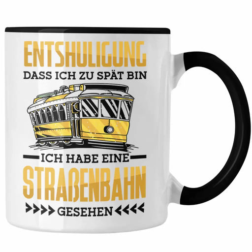 Straßenbahn Tasse Geschenk Spruch Lustig Ein Leben Ohne Straßenbahn Fahrer Geschenkidee Geburtstag Trendation
