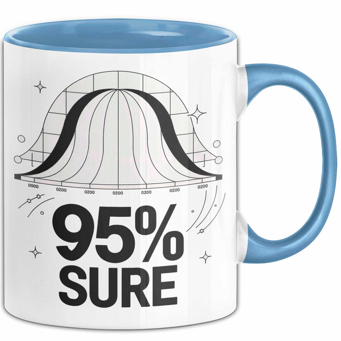 Statistiker Tasse Geschenk Lustige Geschenkidee Spruch Für Wahrscheinlichkeits Denker Blau Trendation