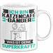 Katzencafégänger Tasse Geschenk für Katzencafégänger Geburtstag Lustiger Spruch Kaffee-Becher Was Ist Deine Superkraft Weiß Trendation