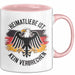 Deutscher Adler Vogel Tasse Geschenk Lustige Geschenkidee Spruch Heimat Liebheit Ist Kein Verbrechen Deutschland Eagle Rosa Trendation