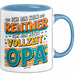 Rentner Pensionär Sarkasmus Opa Tasse Geschenk Lustige Geschenkidee Spruch Ich Bin Kein Rentner Ich Bin Jetzt Vollzeit Opa Blau Trendation