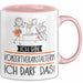 Geschenk für Konzertveranstalterin Tasse Lustige Geschenkidee Geburtstag Ich Bin Konzertveranstalterin Ich Darf Das Rosa Trendation