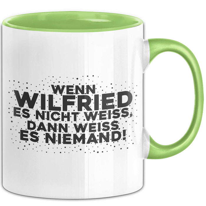 Wilfried Tasse Wenn Wilfried Es Nicht Weiss, Dann Weiss Es Niemand!