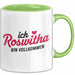 Roswitha Tasse Geschenk Ich Bin Vollkommen Roswitha Geschenkidee Geburtstag Grün Trendation