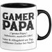 Spieler Papa Tasse Geschenk Lustige Geschenkidee Spruch Gamer Papa Trendation