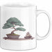 Bonsai Liebhaber Tasse Geschenkidee Miniaturbaum Künstler Weiß Trendation