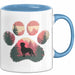Appenzeller Sennenhund Hund Tasse Geschenk Lustige Geschenkidee Spruch Blau Trendation