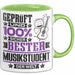 Musikstudent Geschenk Lustiger Spruch für Musikstudent Geschenkidee Bester Musikstudent Der Welt Grün Trendation