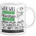 Soundtrack-Komponistin Tasse Geschenk Spruch Wer Will Schon Prinzessin Sein Wenn Man Auch Soundtrack-Komponistin Sein Kann Weiß Trendation