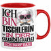 Tischlerin Ausbildung Start Geschenk Tasse Ich Bin Tischlerin In Der Ausbildung Ich Darf Das Kaffee-Becher Geschenkidee Rot Trendation