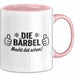 Bärbel Tasse Geschenk Die Bärbel Macht Dat Schon Geschenkidee Becher mit Name Rosa Trendation
