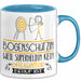 Bogenschützin Geschenk Tasse Lustiger Spruch Bogenschützin Weil Superheldin Kein Offizieller Beruf Ist Geschenkidee Blau Trendation