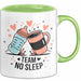 Neue Mama Tasse Geschenk Lustige Geschenkidee Spruch Für Schlaflose Eltern Grün Trendation