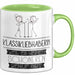 Klassikliebhaberin Weil Es Keinen Schöneren Beruf Gibt Tasse Geschenk für Eine Klassikliebhaberin Lustig Grün Trendation