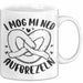 Oktober Tasse Geschenk I Mog Mi Ned Aufbrezeln Geschenkidee Becher Weiß Trendation