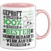 Hundebedarfsverkäufer Geschenk Lustiger Spruch für Hundebedarfsverkäufer Geschenkidee Bester Hundebedarfsverkäufer Der Welt Rosa Trendation