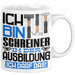 Schreiner Ausbildung Tasse Geschenk Ich Bin Schreiner In Der Ausbildung Ich Darf Das Geschenkidee Spruch Weiß Trendation