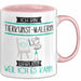 Tierkunst-Malerin Tasse Geschenk Ich Bin Tierkunst-Malerin Warum Weil Ich Es Kann Geschenkidee Geburtstag Rosa Trendation