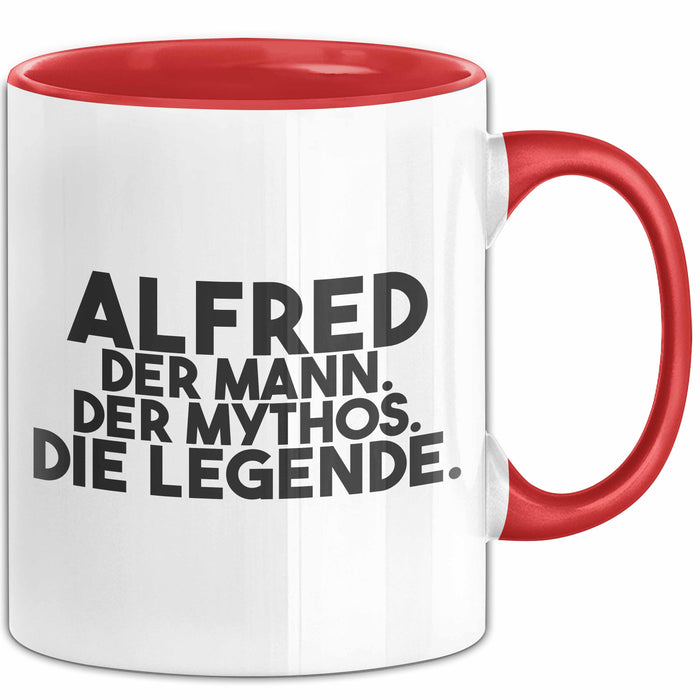 Alfred Tasse Alfred – Der Mann. Der Mythos. Die Legende. Geschenk