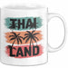 Bangkok Thailand Tasse Geschenk Lustige Geschenkidee Spruch Weiß Trendation