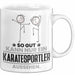Karatesportler Geschenk Tasse So Gut Kann Nur Ein Karatesportler Aussehen Geschenkidee Kaffee-Becher Weiß Trendation