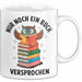 Buchleser Eule Lesen Tasse Geschenk Lustige Geschenkidee Spruch Nur Noch Ein Buch Versprochen Weiß Trendation
