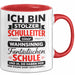 Schuldirektor Schulleiter Tasse Geschenk Lustige Geschenkidee Spruch Ich Bin Stolzer Schulleiter Einer Wahsinnig Fantastischen Schule Rot Trendation