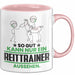 Reittrainer Geschenk Tasse So Gut Kann Nur Ein Reittrainer Aussehen Geschenkidee Kaffee-Becher Rosa Trendation