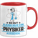 Physiker Geschenk Tasse So Gut Kann Nur Ein Physiker Aussehen Geschenkidee Kaffee-Becher Rot Trendation