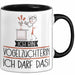 Geschenk für Vogelzüchterin Tasse Lustige Geschenkidee Geburtstag Ich Bin Vogelzüchterin Ich Darf Das Trendation