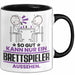 Brettspieler Geschenk Tasse So Gut Kann Nur Ein Brettspieler Aussehen Geschenkidee Kaffee-Becher Schwarz Trendation