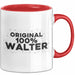 Walter Tasse Original 100% Walter Geschenk Rot Trendation