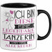 Tänzerin Tasse Geschenk Ich Bin Diese Eine Legendäre Tänzerin Von Der Alle Reden Geschenkidee Geburtstag Weihnachten Schwarz Trendation