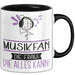 Musikfan Geschenk Tasse Becher Die Frau Die Allen Kann Geschenkidee für eine Musikfan Lustig Trendation
