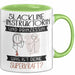 Slackline-Instruktorin Und Prinzessin Tasse Geschenk Für Eine Slackline-Instruktorin Geburtstag Was Ist Deine Superkraft Grün Trendation