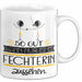 Fechterin Geschenk Tasse So Gut Kann Nur Eine Fechterin Aussehen Geschenkidee Geburtstag Weihnachten Lustig Weiß Trendation