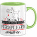 Pferdepflegerin Geschenk Tasse So Gut Kann Nur Eine Pferdepflegerin Aussehen Geschenkidee Geburtstag Weihnachten Lustig Grün Trendation