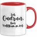 Gudrun Tasse Ich Gudrun, Bin Vollkommen Geschenk Rot Trendation