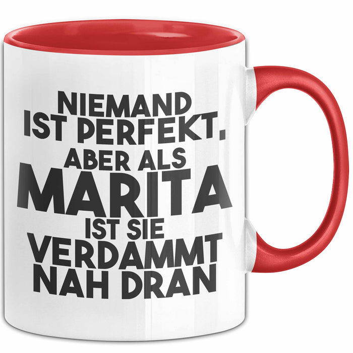 Marita Tasse Niemand Ist Perfekt, Aber Als Marita Ist Sie Verdammt Nah Dran