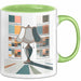 Innenarchitekt Tasse Geschenk Lustige Geschenkidee Spruch Für Stil Planer Grün Trendation