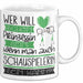 Schauspielerin Tasse Geschenk Spruch Wer Will Schon Prinzessin Sein Wenn Man Auch Schauspielerin Sein Kann Weiß Trendation