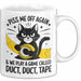 Katzen Tasse Geschenk Duct Duct Tape Geschenkidee Lustig Katze Sarkasmus Weiß Trendation