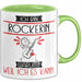 Rockerin Tasse Geschenk Ich Bin Rockerin Warum Weil Ich Es Kann Geschenkidee Geburtstag Grün Trendation