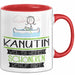 Kanutin Weil Es Keinen Schöneren Beruf Gibt Tasse Geschenk für Eine Kanutin Lustig Rot Trendation