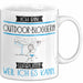 Outdoor-Bloggerin Tasse Geschenk Ich Bin Outdoor-Bloggerin Warum Weil Ich Es Kann Geschenkidee Geburtstag Weiß Trendation