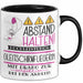 Gleitschirmfliegerin Tasse Geschenk Lustig Abstand Halten Hochleistungs-Gleitschirmfliegerin Mit Drang Zur Perfektion Bei Der Arbeit Trendation