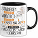 Paddelboard-Lehrerin Tasse Lustiges Geschenk Studieren Kann Wirklich Jeder Nur Die Besten Werden Paddelboard-Lehrerin Schwarz Trendation